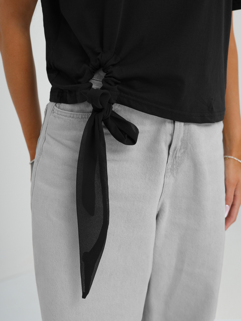 Dámske Tričko Čierne OZONEE JS/RJ77247