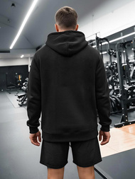 Pánska Mikina Čierna OZONEE JS/8B1736/3