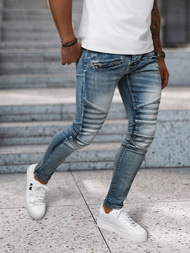 Pánske rifle modré OZONEE NB/MP0094BSZ