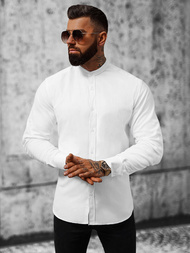 Pánska košeľa biela OZONEE O/V07