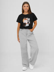 Dámske Tričko Čierne OZONEE JS/95T2575/3