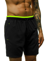 Pánske kúpacie šortky Čierne OZONEE MAD/4262