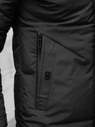 Pánska Bunda Čierna OZONEE JS/M1966/392