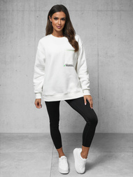 Mikina Biela OZONEE O/SWE23022Z