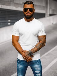 Pánske Tričko Biely OZONEE NB/MT3001Z