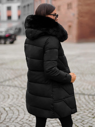 Dámska bunda čierna OZONEE JS/16M9099/392Z