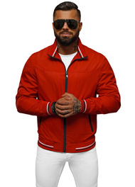 Pánska Bunda Červená OZONEE JS/5M3110/270Z