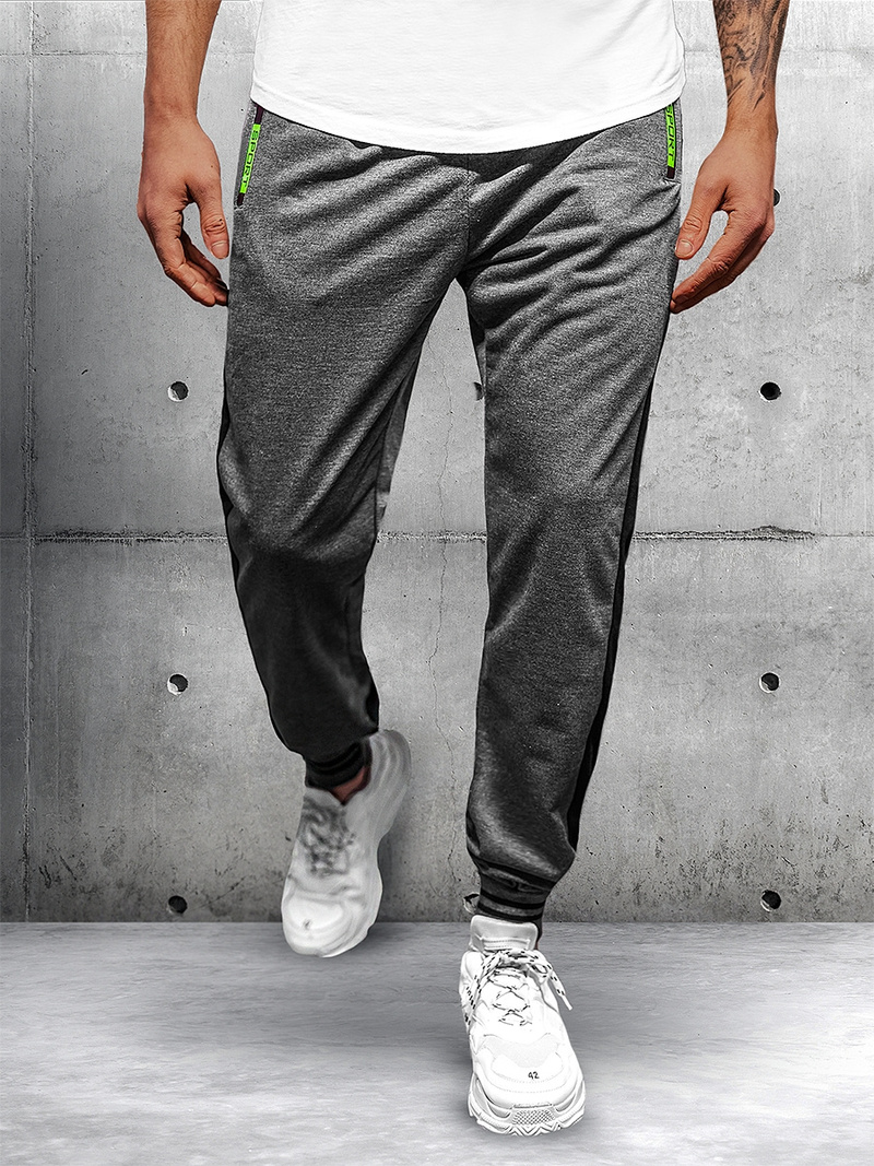 Pánske tepláky grafitové OZONEE JS/68K10333Z