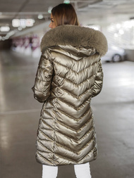 Dámska Bunda Zlato OZONEE JS/16M9100/403Z