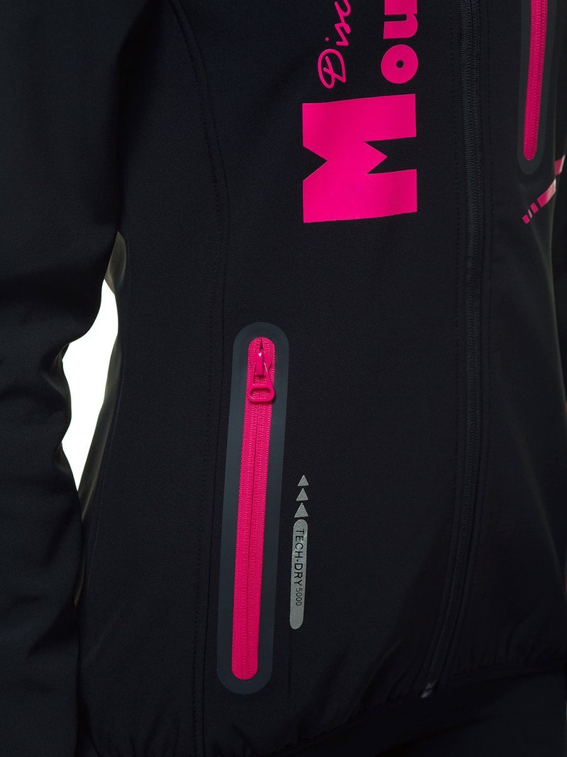 Dámska Bunda Softshell Čierna OZONEE JS/HH030/1