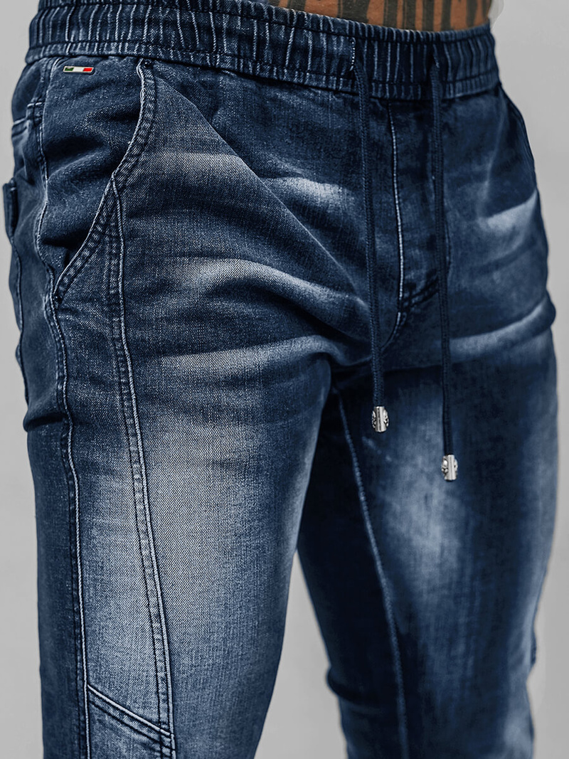 Pánske Jogger Nohavice Tmavomodré OZONEE NB/MP0115BS