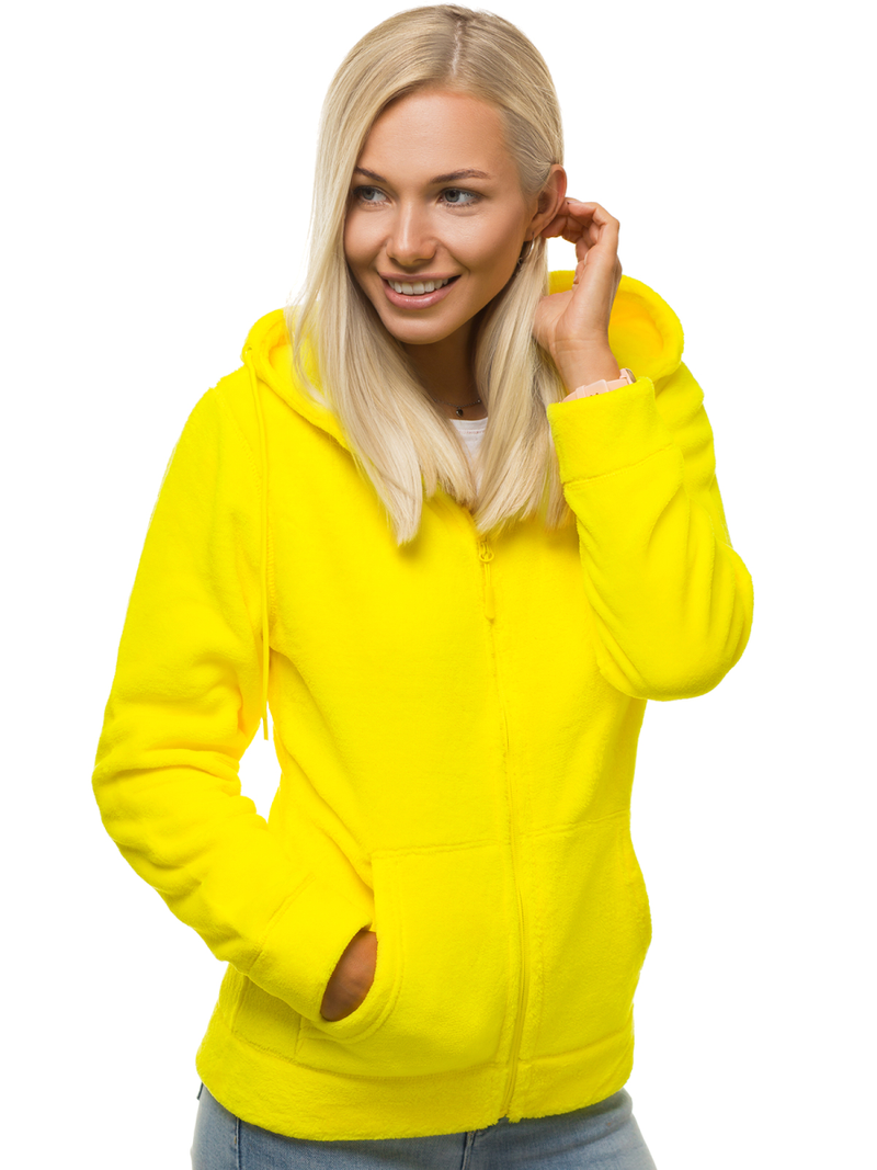 Dámska Mikina žltá OZONEE JS/HH004/26