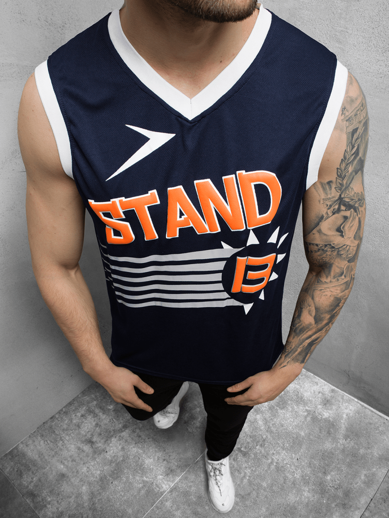 Pánske tielko Námornícke modré OZONEE JS/68S10175