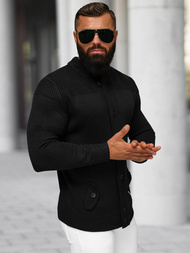 Pánsky Sveter Čierny OZONEE NB/MM6011/4Z