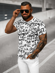 Pánske Tričko Biele OZONEE O/T1268/1