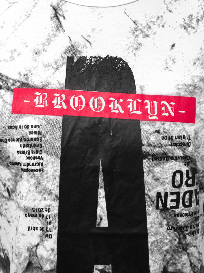 Pánske Tričko Biele OZONEE JS/SS10921