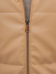 Dámska vesta béžová OZONEE O/AY756