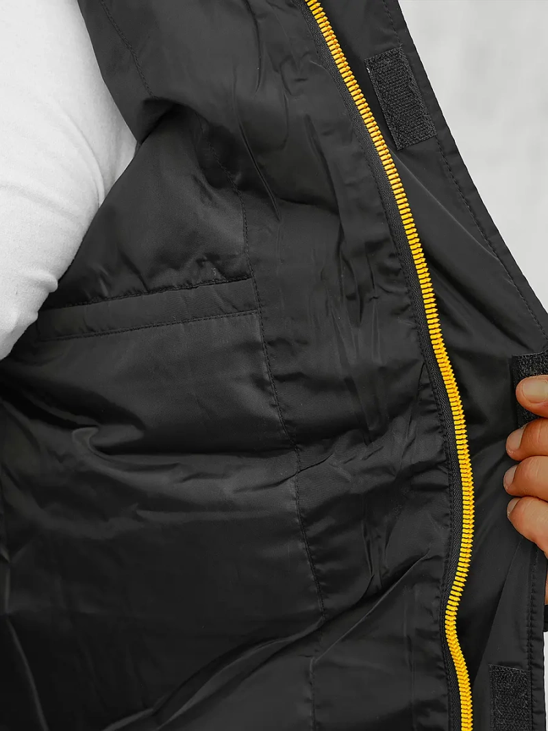 Pánska Bunda Čierna OZONEE JS/M806/392