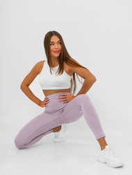 Dámske Legíny Svetlo Fialové OZONEE JS/17K580/85