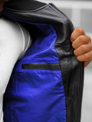 Pánska Bunda Čierna OZONEE O/3A63