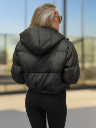 Dámska bunda čierna OZONEE JS/5M3260/392Z