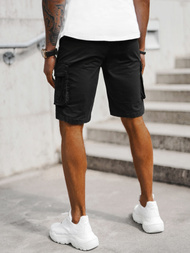 Pánske Chino Kraťasy Čierne OZONEE T/XX160086/1