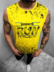 Pánske Tielko žlté OZONEE JS/KS2075Z