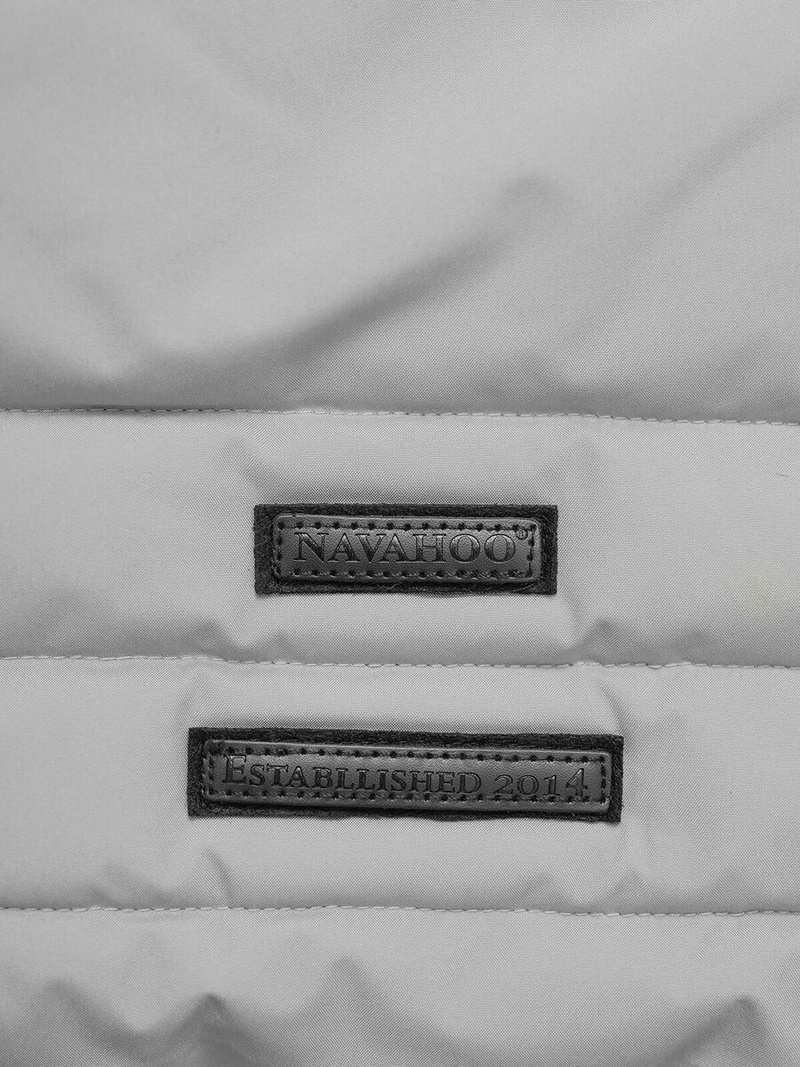 Dámska bunda sivé OZONEE O/W377Z