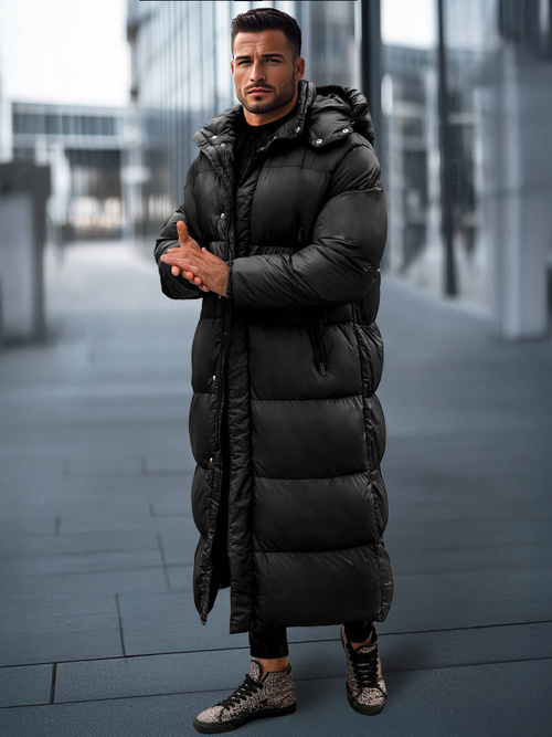 Pánska Bunda Čierna OZONEE O/M3202Z