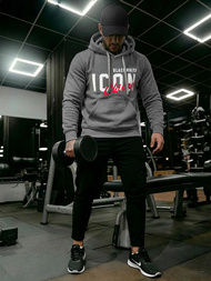 Pánska Mikina Grafitová OZONEE JS/8B1736/5