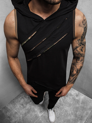 Pánske tielko Čierno-Zelené OZONEE O/1254Z