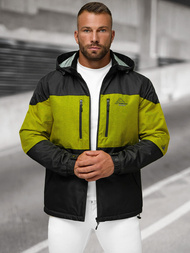 Pánska Bunda Čierna OZONEE JS/22M310/392Z