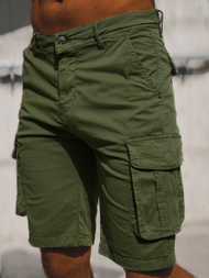 Pánske Chino Kraťasy Zelené OZONEE T/XX160086/3