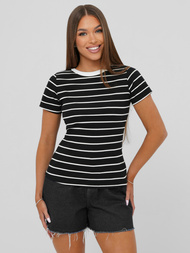 Dámske Tričko Čierne OZONEE JS/96T659/3