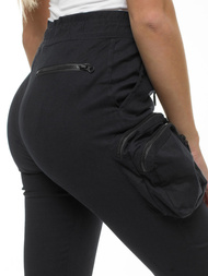 Dámske jogger nohavice Čierne OZONEE O/802