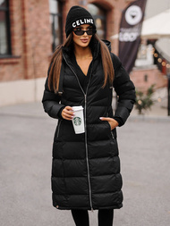 Dámska bunda čierna OZONEE JS/M736/392Z