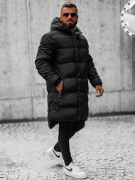 Pánska Bunda Čierna OZONEE O/M799