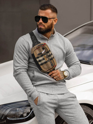 Pánska Tepláková Súprava Šedá OZONEE JS/68C10385/2Z