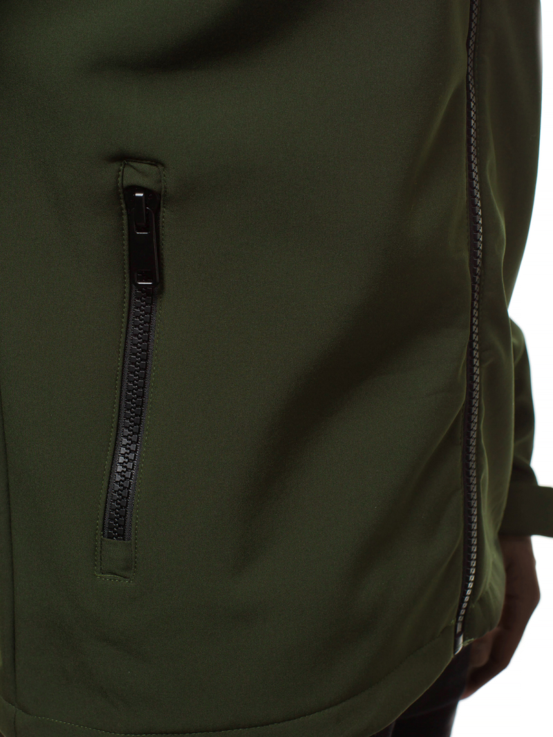Pánska softshell bunda zelená OZONEE JS/56008Z