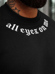 Pánska Mikina Čierna OZONEE O/P2027Z