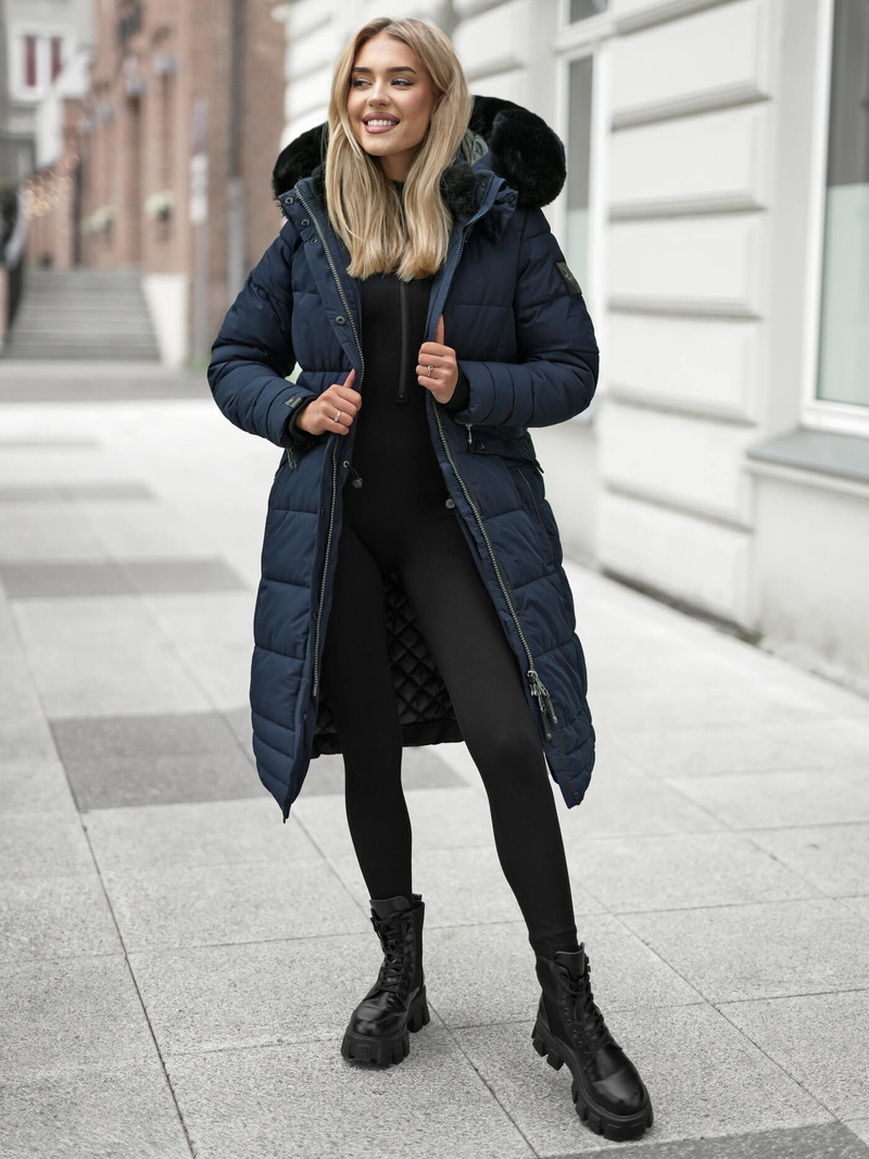 Dámska bunda námornícka modrá OZONEE O/W377