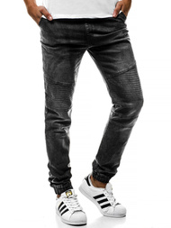 OZONEE RF/HY266 Pánske jogger nohavice Čierne