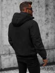 Pánska Bunda Čierna OZONEE JS/5M3111/392