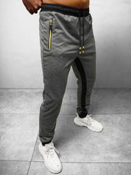 Pánske Tepláky Grafitové OZONEE JS/68K10357