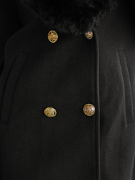 Dámsky Kabát Čierne OZONEE JS/61M8509/392