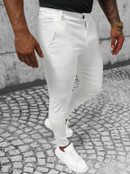 Pánske Nohavice Ecru OZONEE O/P4049