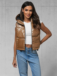 Dámska Vesta Zlato OZONEE JS/5M3190/84