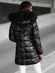 Dámska Bunda Čierna OZONEE JS/16M9120/392Z