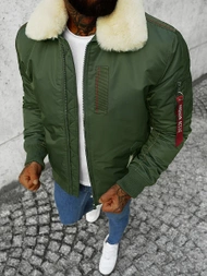 Pánska Bunda Zelená OZONEE O/X1026KZ