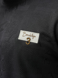 Pánske Tričko Čierne OZONEE O/QQ1568